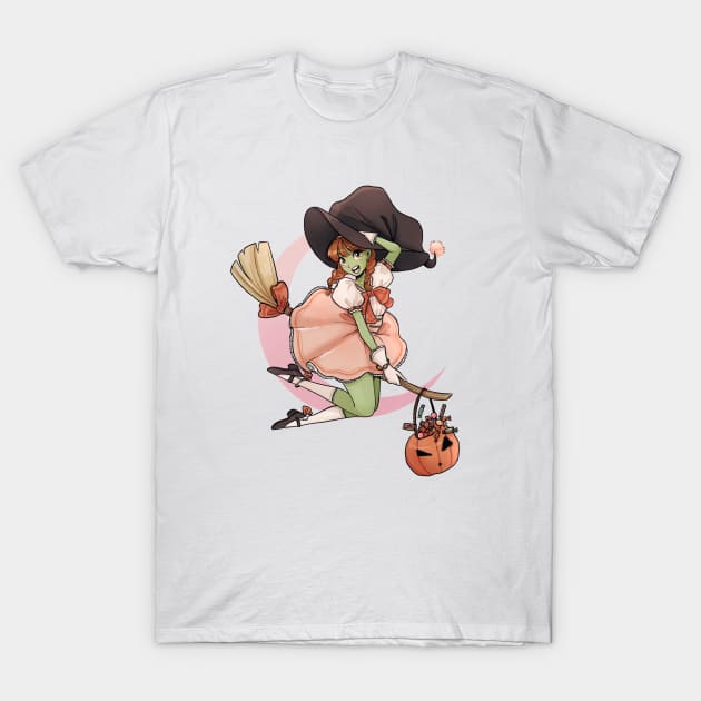 Halloween witch T-Shirt by Maki.artist